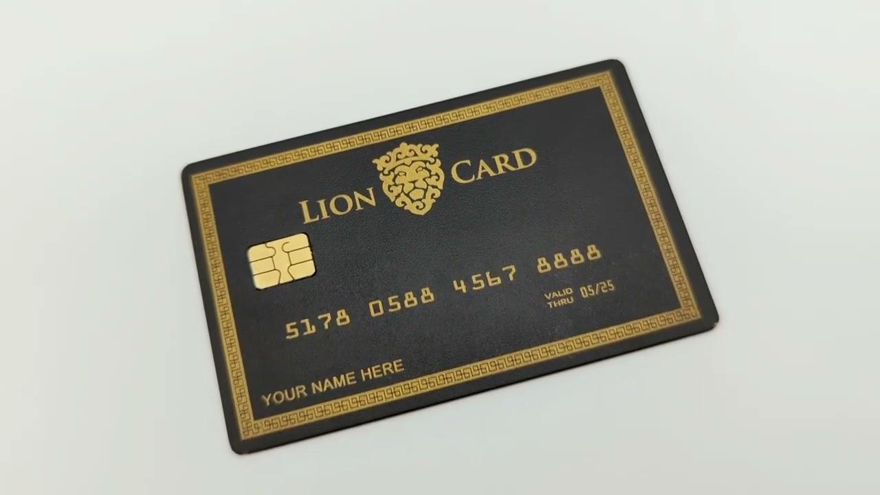black credit card